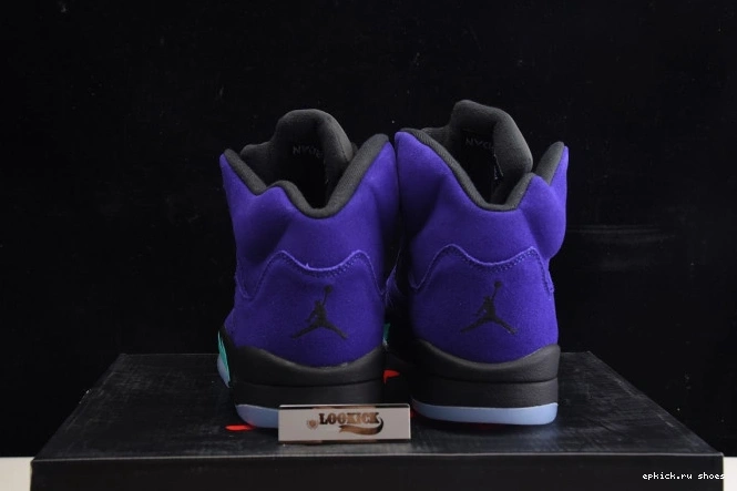 Rep Grape Alternate 5 Air Retro Jordan 136027-500 0729